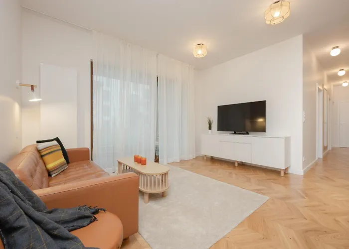 شقة Lux Pastel Oasis Family With Parking & Gym By Renters Prestige